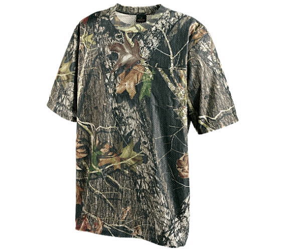 dark trees camo. short sleeve t-shirt