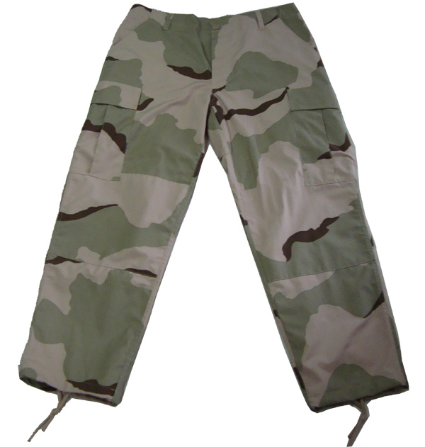 BDU pant(3 colour desert camo.)!.