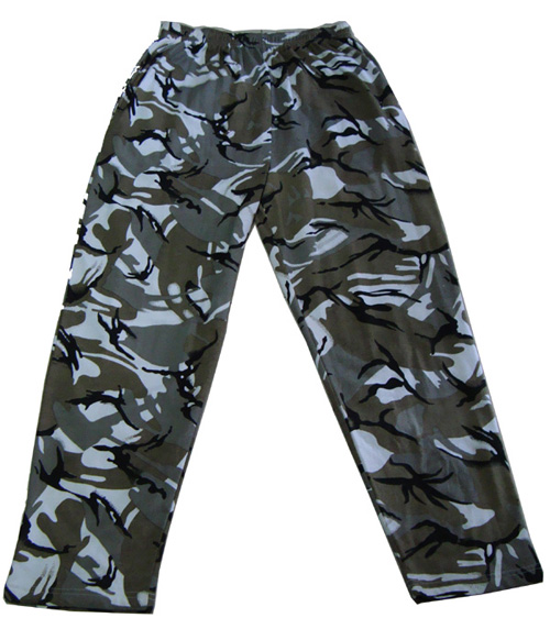 Fleece camo pant-2