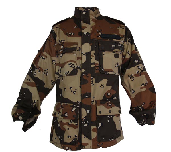 F1 jacket(dark 6 colour desert camo.)